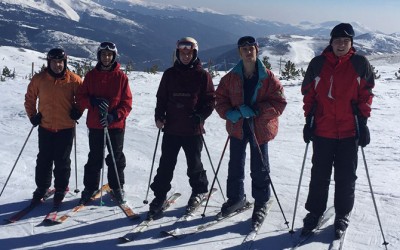 Convivencia de esquí en La Molina