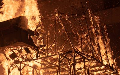 El AT-AT arde en Madrid